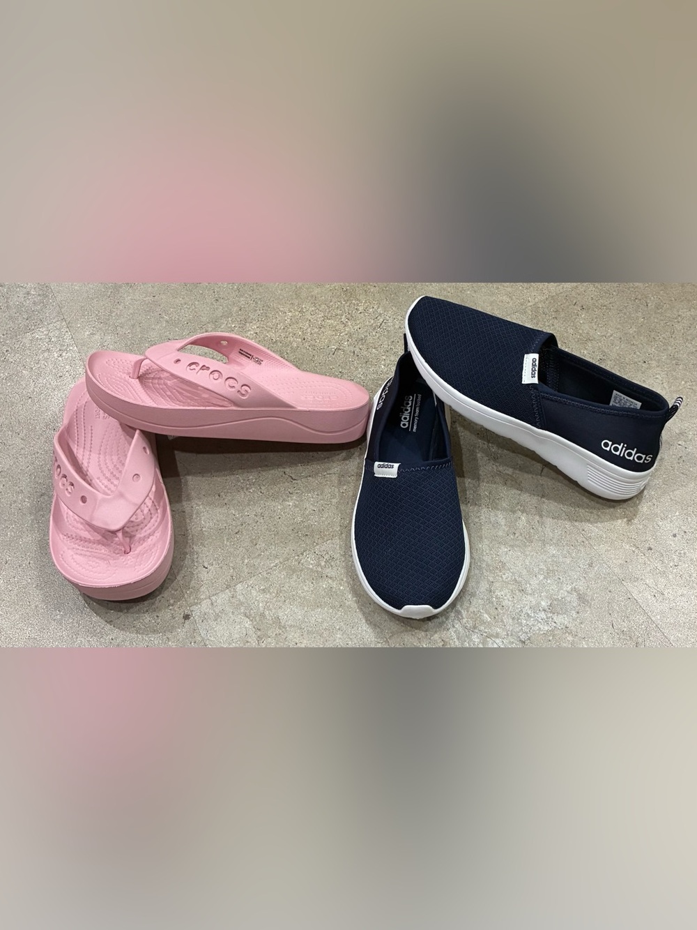 New Womens CROCS/ADIDAS Sandals & Shoes, sz 6